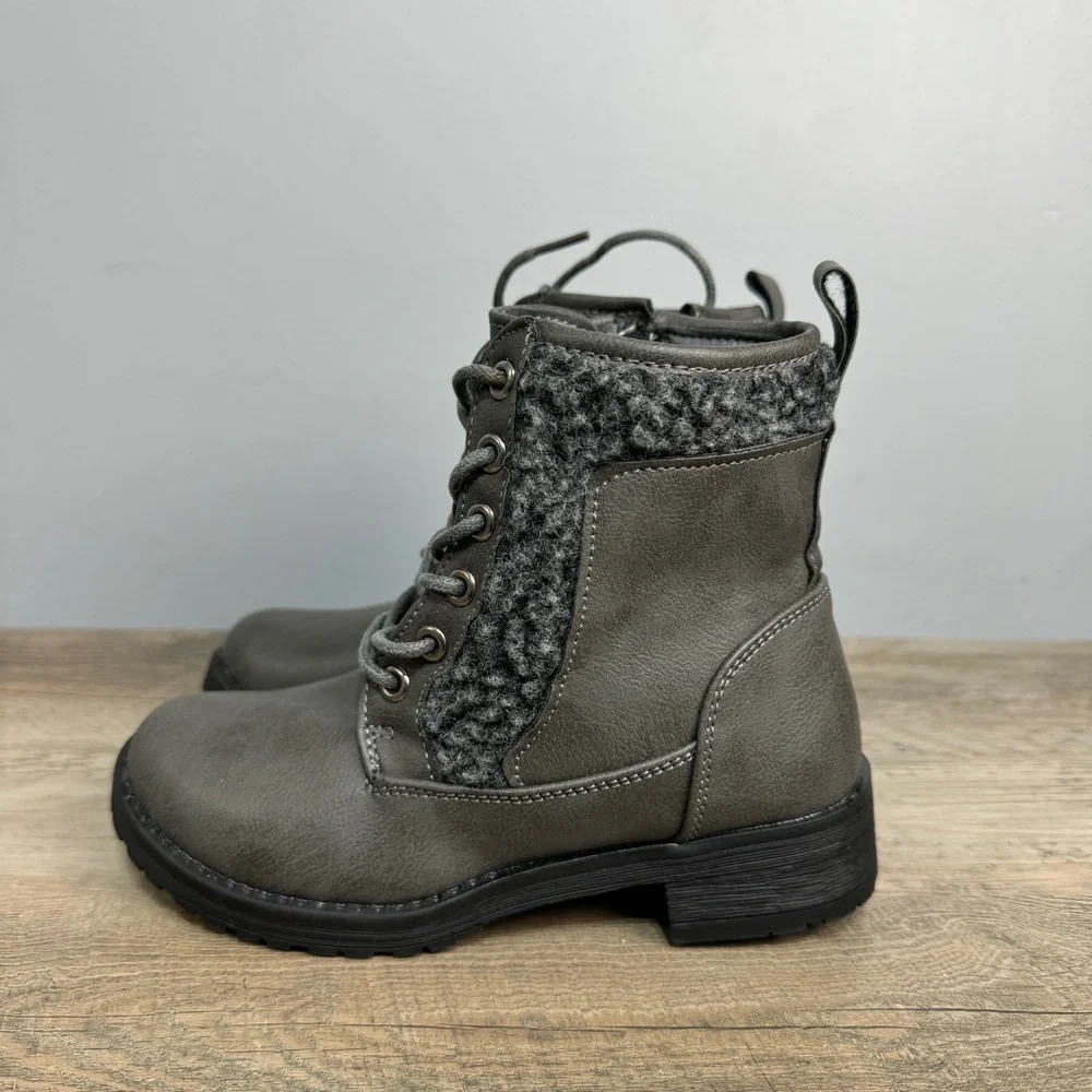 GC Kids Combat Boots Toddler Girls sz 13 NEW #K-28